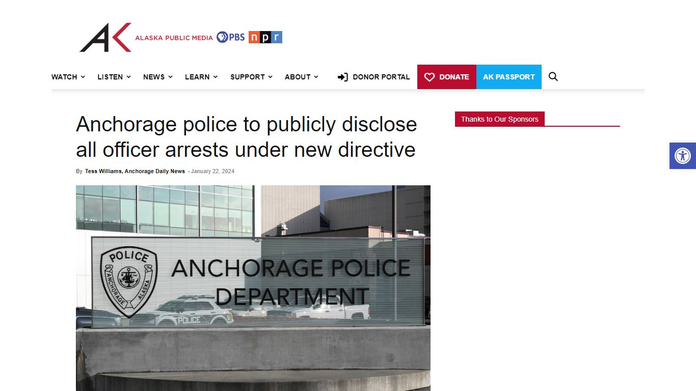 Anchorage police to publicly disclose all officer arrests ...